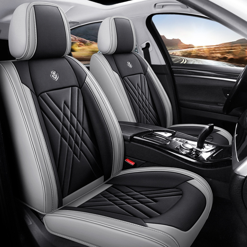 Leather Car Seat Covers Full Set Universal - 새로운 나파 가죽 자동차 시트 커버