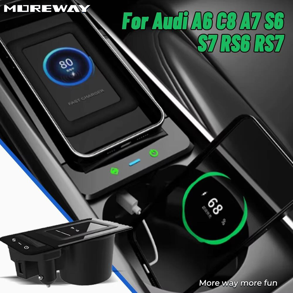 Wireless Car Charger Mount Fast Charging - 모어웨이 폰 홀더 마운트 고속 무선