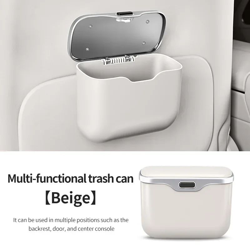 차량용 휴대용 쓰레기통, 다용도, 습기 및 건조 환경  - Waterproof Car Trash Can With Lid 리뷰 및 가격