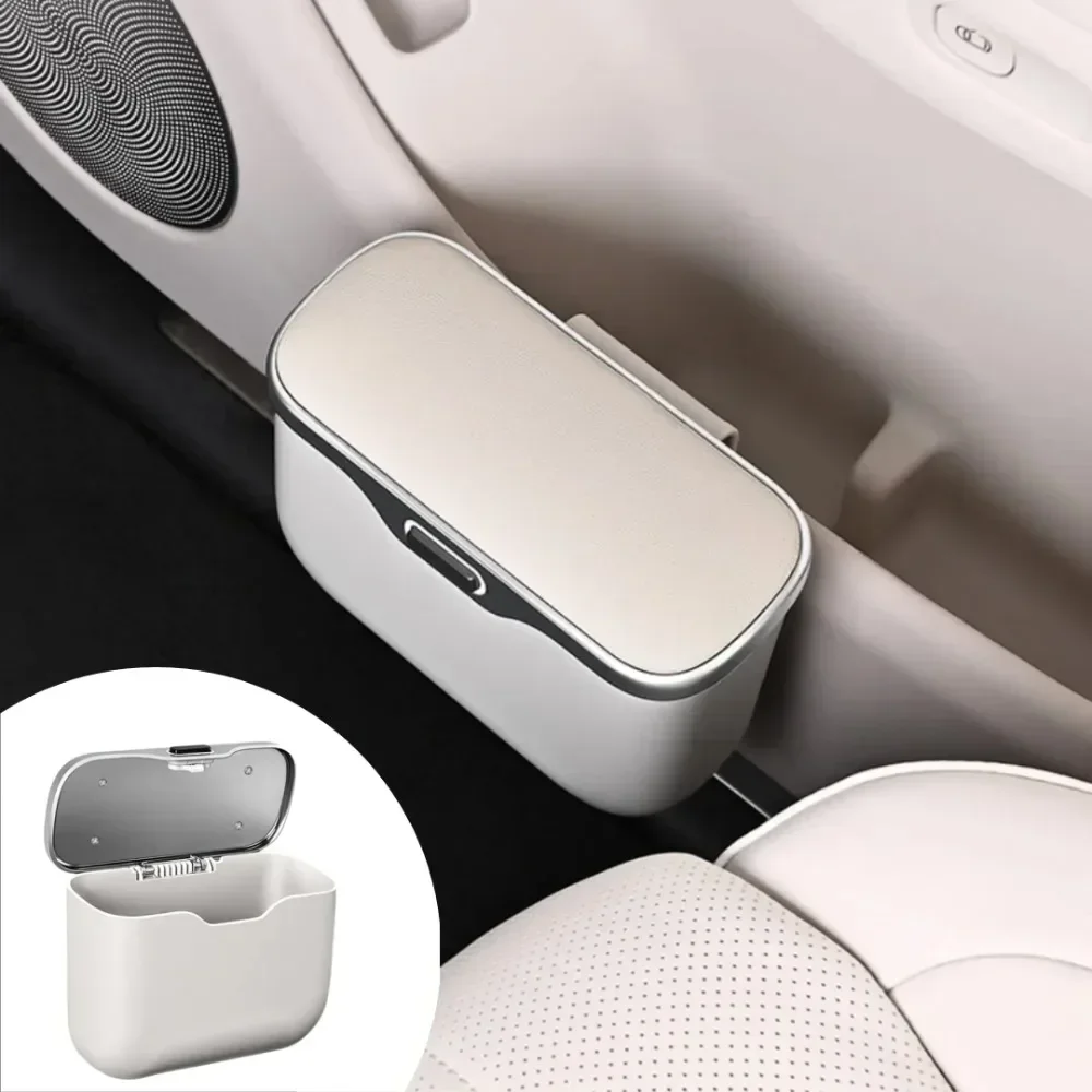 차량용 휴대용 쓰레기통, 다용도, 습기 및 건조 환경  - Waterproof Car Trash Can With Lid 리뷰 및 가격