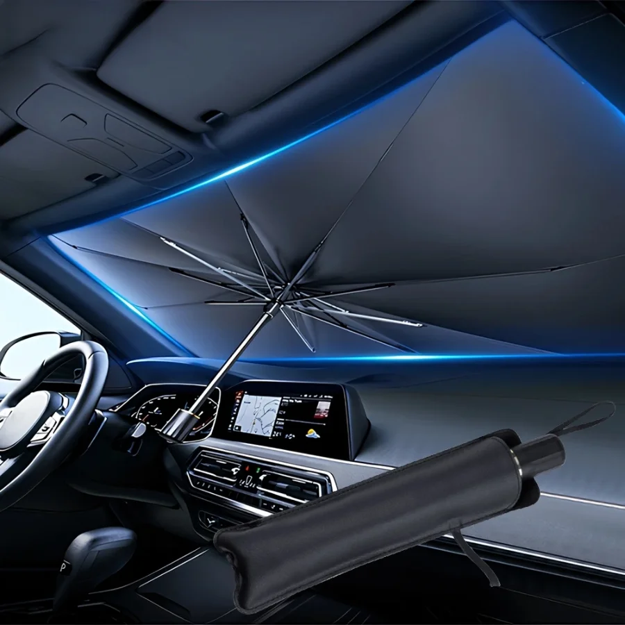 다목적 편리한 접이식 자동차 앞유리 차양막 내부 보호  - Car Sunshade Windshield Umbrella Foldable 리뷰 및 가격