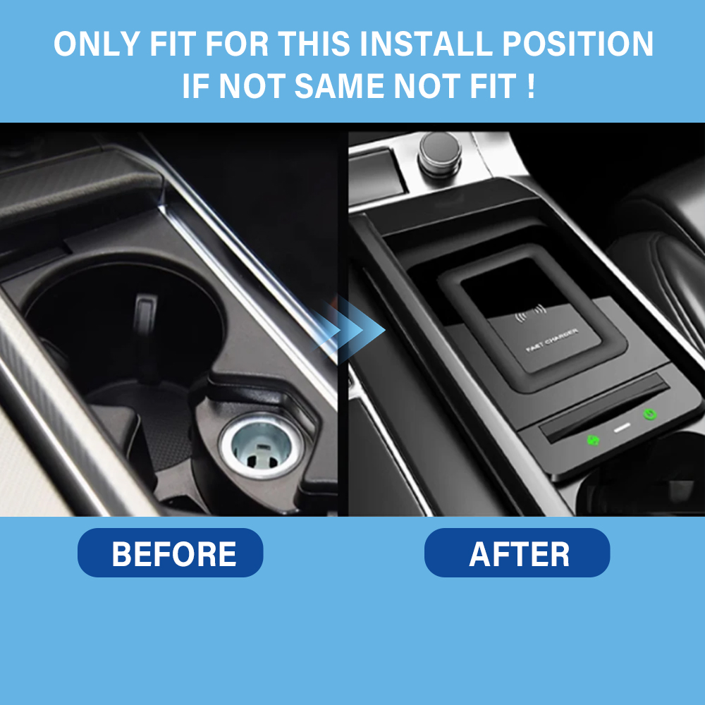 모어웨이 폰 홀더 마운트 고속 무선 충전기 아우디 A6 - Wireless Car Charger Mount Fast Charging 리뷰 및 가격