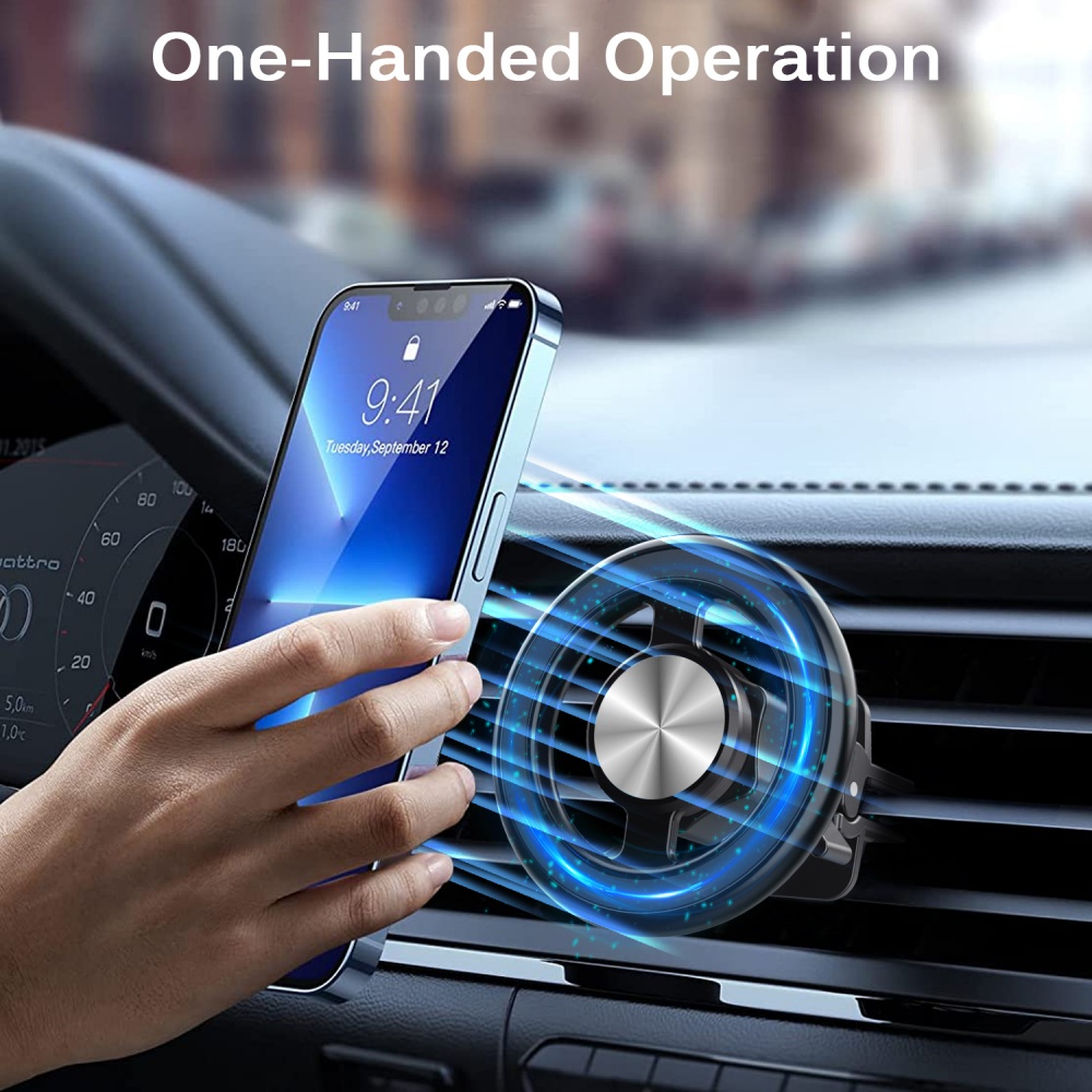 자석식 차량용 핸드폰 거치대 미니 범용 자석 에어벤트  - Magnetic Phone Holder For Car Vent 리뷰 및 가격