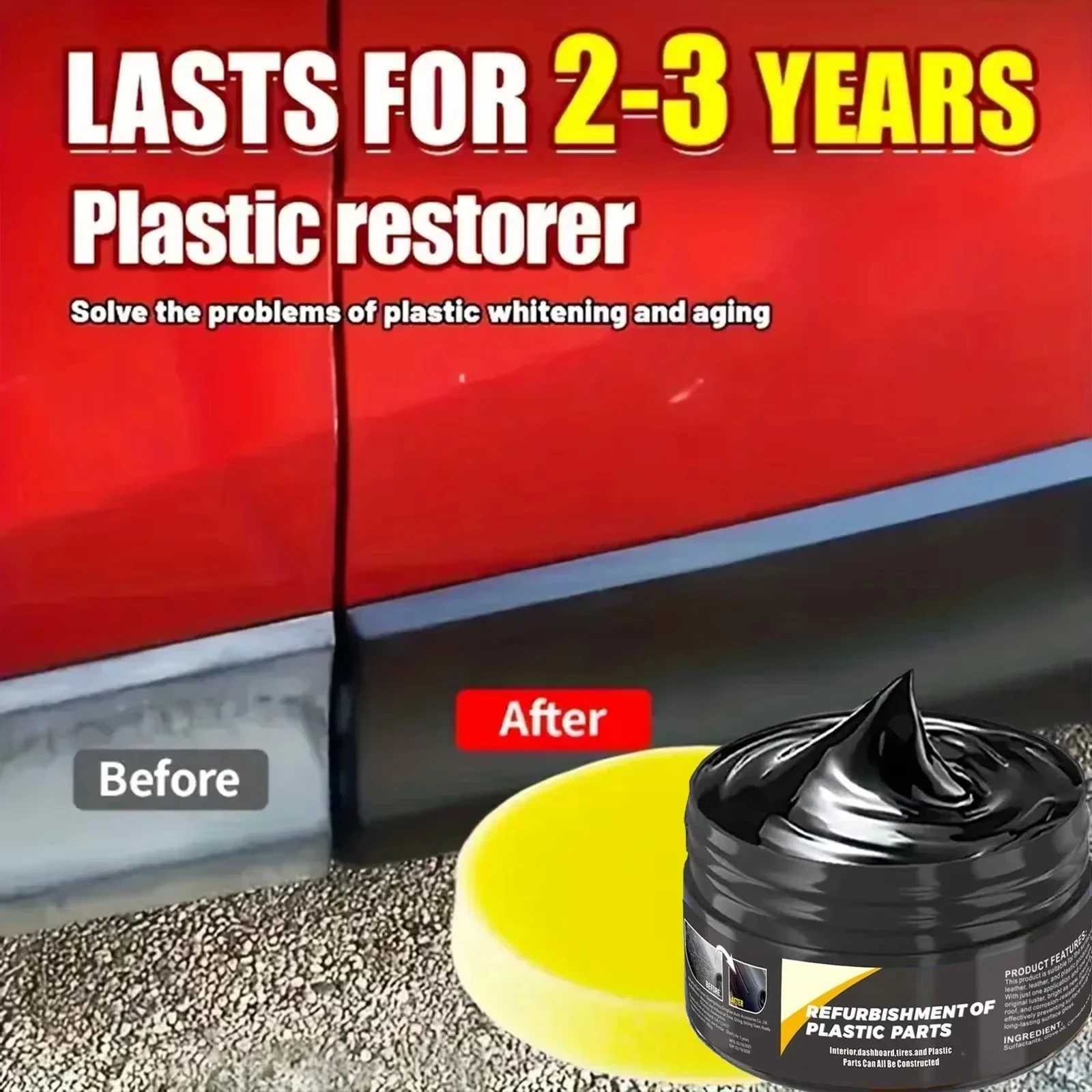 B1257 자동차 내부 플라스틱 가죽 스크래치 복원 페 - Car Scratch Repair Polishing Wax Paste 리뷰 및 가격